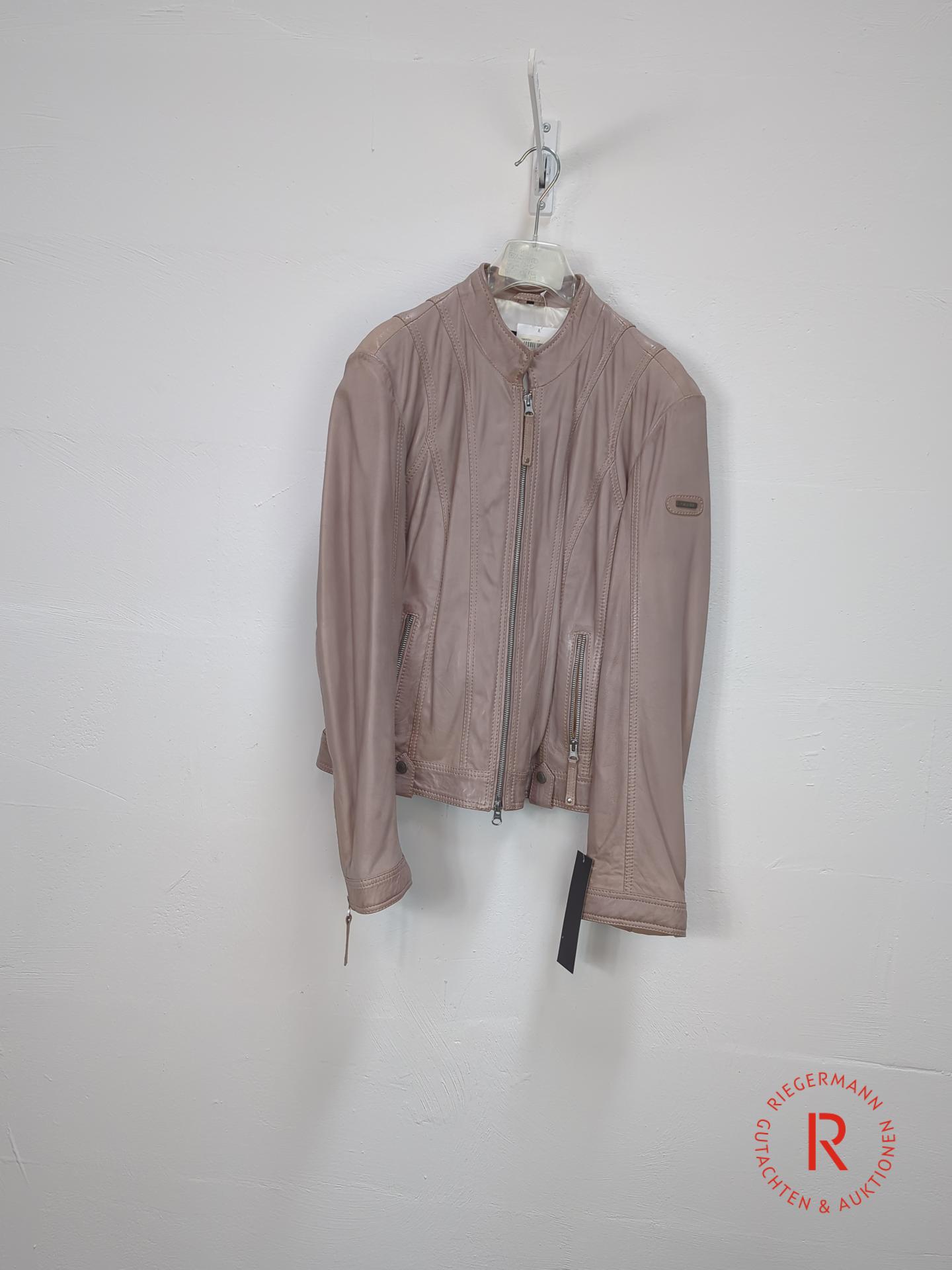 DAMEN LEDERJACKE GRÖSSE 40